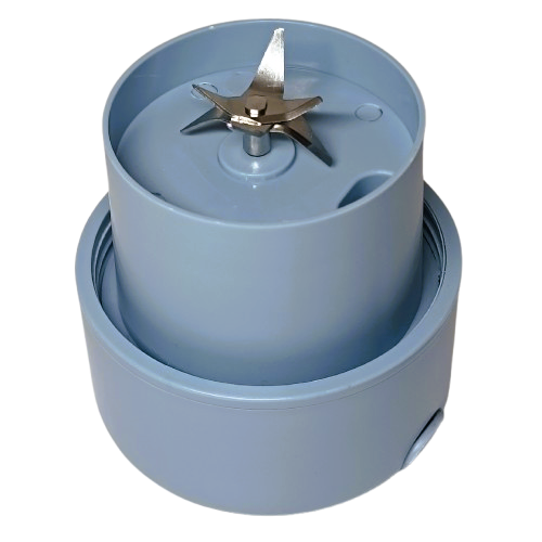 Vaso batidora portátil con pajita