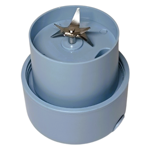 Vaso batidora portátil con pajita