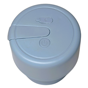 Vaso batidora portátil con pajita